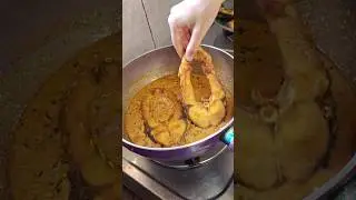 Dahi Machha Recipe🥘🤪|Catla Fish curry🐟😋|Fish curry with curd👌|ଭାକୁର ମାଛ ଝୋଳ🤩|#shorts#cooking#food