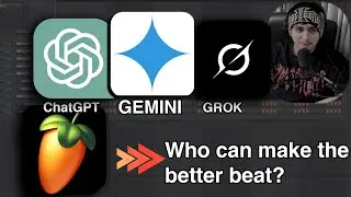 Who Can Make A Better Beat? CHATGPT VS GEMINI VS GROK in FL STUDIO