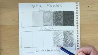 Value Scales & Gradations