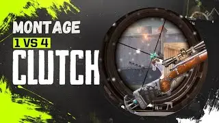 1 VS 4 CLUTCH Pubg Mobile MONTAGE || SQx LuLMamu || NEW 1vs 4  PUBG MONTAGE