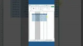 Move, Reposition and Copy Row and Column in Simple #microsoft #excel #shortvideo #new #subscribe