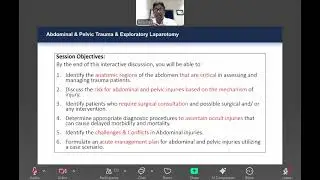 Abdominal trauma & exploratory laparotomy
