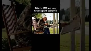 Old man tweaking with dementia thinks it&rsquo;s Fortnite #shorts #ai #funny #fortnite