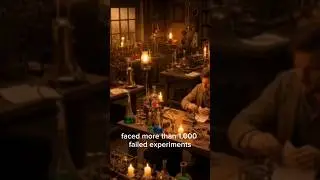 Thomas Edison&rsquo;s 1,000 Failures: The Untold Story of the Lightbulb 💡🔥#motivation #shorts