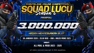 [LIVE] PBOC SQUAD LUCU SEASON 6 | RULES PBNC 2021 | Point Blank Zepetto