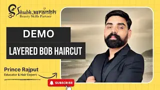 LIVE Layered BOB Hair Cut Demo ✂️ | Step by Step Professional Technique | Prince Rajput