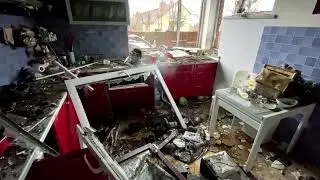 Devastation in Kyiv suburb as Russian troops advance on capital