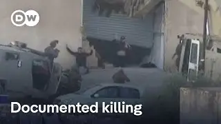 Israeli soldiers shoot dead surrendering Palestinians | DW News