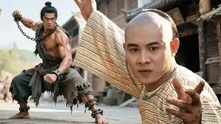 戴着枷鎖的囚犯竟是絕世高手，1000個刺客也不是他的對手！ #kungfu #movie #功夫 #李連杰