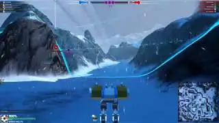 Robocraft Gameplay ep 1 - Starter Mech is BEST robot!
