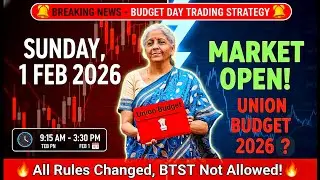 Sunday Ko Market Khulega | Union Budget 2026 | Naye Rules Ne Sabko Hairan Kar Diya #budget2026