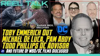 Toby Emmerich Out, Michael De Luca & Pam Abdy to replace | Todd Phillips DC Black Label