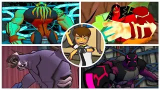 Ben 10 Protector of Earth All Boss Fights/All Bosses (With Cutscenes) + ENDING (PS2,PSP) 4K ULTRA HD