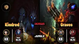 Tarzan KINDRED (Jungle) [Press the Attack] VS GRAVES - Challenger KR Patch 10.25