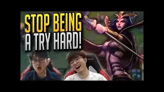Faker Meets Huni... AGAIN - Faker's Stream Highlights (Translated)