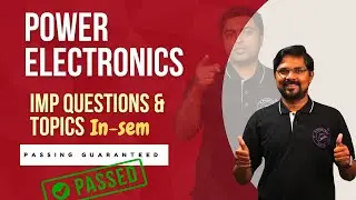 In-sem Paper Pattern Power Electronics | PE | IMP Topics Explain | #sppuexam #purplehatinstitute