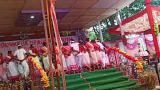 Oram Cultural Dance By Kalunga Parish in Rourkela Deanery Youth Convention 2022