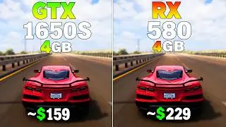 GTX 1650 Super vs RX 580 - Test in 12 Games