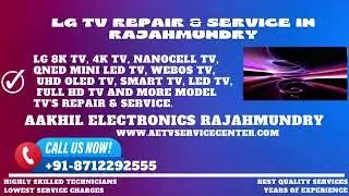 LG TV Repair and Services in Rajahmundry