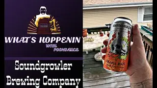 Whats Hoppenin? Orange Haze West Coast Hazy IPA By Soundgrowler Brewing Company Live Beer Review