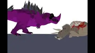 (DC2 ANIMATIONS)t Testing my OC in Godzillasaurus form, I hope you like it.