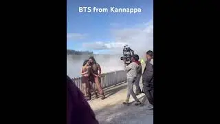 BTS from Kannappa movie Ft. Preity Mukhundhan