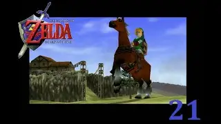 The Legend of Zelda: Ocarina of Time - 21 - Sete anos depois e conseguindo a Epona.