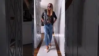 From Casual to Iconic: The Evolution of a Look with a Jean, a Leopard Top, and a Leather Jacket