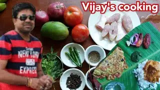 vijay's Cooking| Fish kuzhambu| Fish fry|mens cooking|saranyavijay88