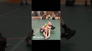 Makynlee Cova Pins a Boy with Leg Cradle | Wrestling Highlight  #combatsports #fightingsports