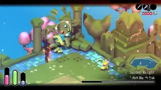 Garden Knight boss fight.