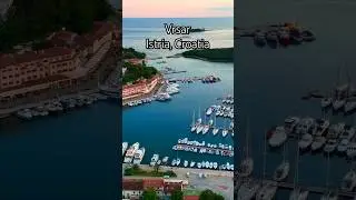 Vrsar, Istria, Croatia, hidden gem, Adriatic Sea, Drone #chorwacja #podr&oacute;że #wakacje #travel #dji