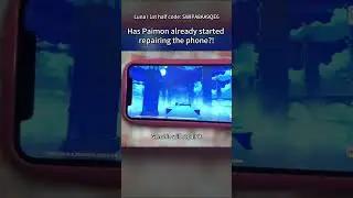has paimon already started repairing the phone #genshinimpact #genshin #genshinxie code：SWIPA8AA9QE6