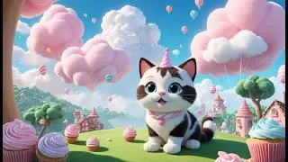 Cookie Cat and the Jellybean Jungle | Sweet Adventure Song for Kids | Fun and Flavorful Journey