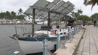 'No to 1' campaign now has unique floating billboard powered by the sun