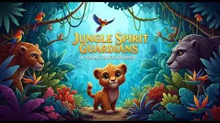 Animation Cartoon Movie in Hindi Dubbed | Jungle Spirit Guardians: A Young Cub&rsquo;s Journey | Animals