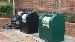 Huge waste bin . You'll be surprised to to see how big this thing