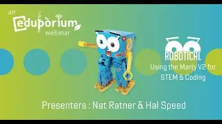 Robotical - Using the Marty V2 for STEM & Coding