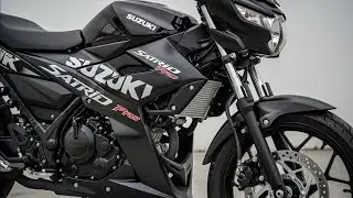 Suzuki Satria Pro Black Matte 2026 года &mdash; настоящий король Underbone Street! | Полный обзор и хар...