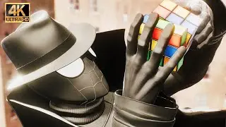 Spider-Man Noir Suit - Marvel&rsquo;s Spider-Man 2 PS5 Pro Free Roam Gameplay (4K60FPS)