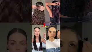 Easy Halfup Braid Hairstyle♾️#quickhairstyle #shorts #hairstyle #hairtutorial #easyhairstyle #fyp
