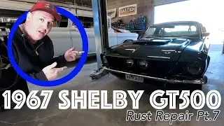 Shelby GT500 1967 года: Ремонт ржавчины, часть 7.
