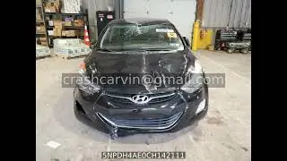 5NPDH4AE0CH142111 - HYUNDAI ELANTRA 2012