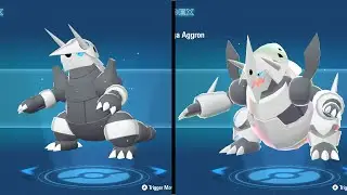 Aggron Mega Evolution - Pokemon Legends Z A