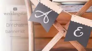 DIY Chalk Banner Kit