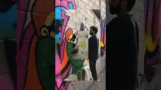Did a cool project with Fanta Pakistan. #shorts #short #shortsvideo  #shots #art #graffiti #artist