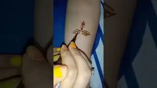 Navratri special mehandi design maa durga face 2022 #shortmehandivideo