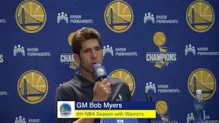 Bob Myers transition to front office