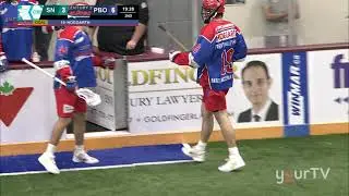 MSL Highlights - gm 4 Peterborough Lakers vs Six Nations Chiefs