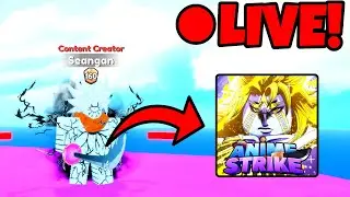 *LIVE* Grinding And Doing Carries In Anime Strike Simulator!! #13